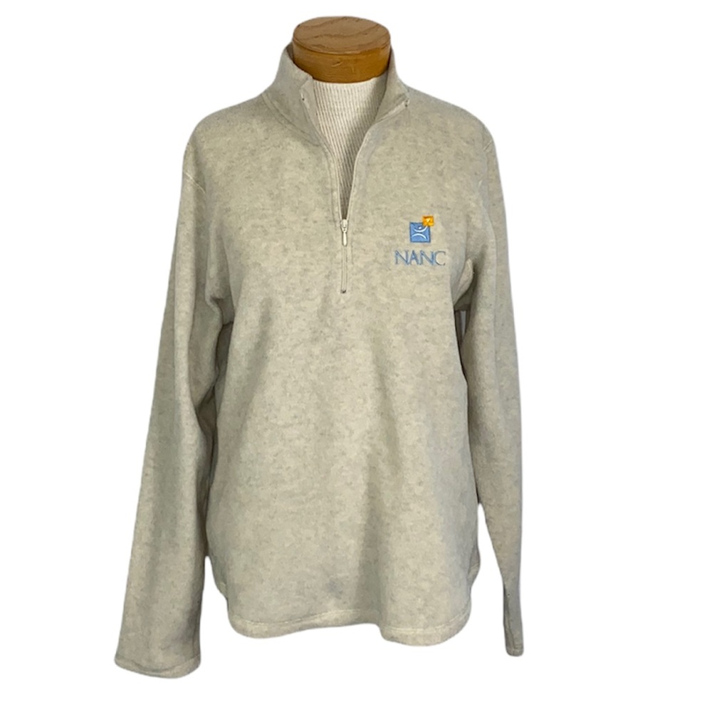 Gap Fleece Half Zip Pull Over L